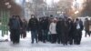 Журналісти та громадські діячі протестували проти «диктаторських законів», Суми, 21 січня 2014 року
