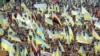 Під час підняття національного синьо-жовтого прапора над Києвом, 24 липня 1990 року