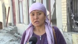 Лейлек: Аркадагы кыйраган базар, өрттөлгөн үйлөр 