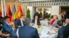 Лидерите од регионот на вечера во рамки на Самитот Отворен Балкан во Охрид.