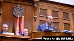 Saša Janković u Skupštini Srbije