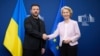 Зустріч президента України Зеленського і президентки Єврокомісії Урсули фон дер Ляєн. Брюссель, 17 серпня 2025 року