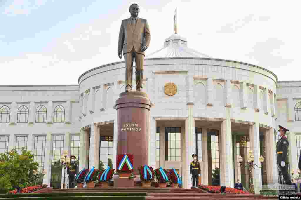 Uzbekistan - Day of Remembrance of the First President Islam Karimov. Photo from the president's website.