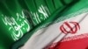 Iran -- Saudi Arabia and Iran Flags