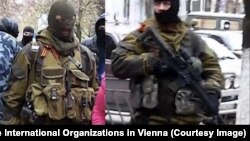 Informatíi foto in posesia OSCE despre prezenta în Ukraina a unor militari ruși.