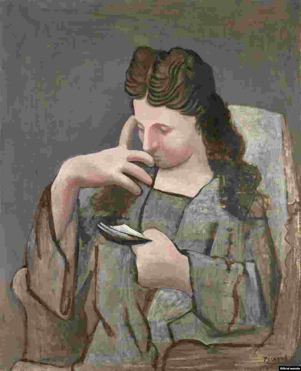 Femeie citind. 1920. Grenoble, musée de Grenoble Don de l'artiste, 1921 Photographie © Musée de Grenoble