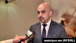 Депутат Верховной рады Украины Мустафа Найем беседует с Радио Азатутюн, Ереван, 2 мая 2019 г. 