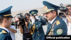 Начальник Государственной пограничной службы Азербайджанской Республики Эльчин Гулиев. Архивно-иллюстративное фото, 2012.
