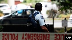 The Al Noor mosque after the March 15 shooting incident in Christchurch, New Zealand