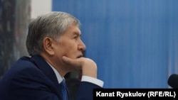Алмазбек Атамбаев. 2018-жыл.