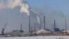 Вид на промышленное предприятие в городе Балхаш Карагандинской области. Иллюстративное фото.