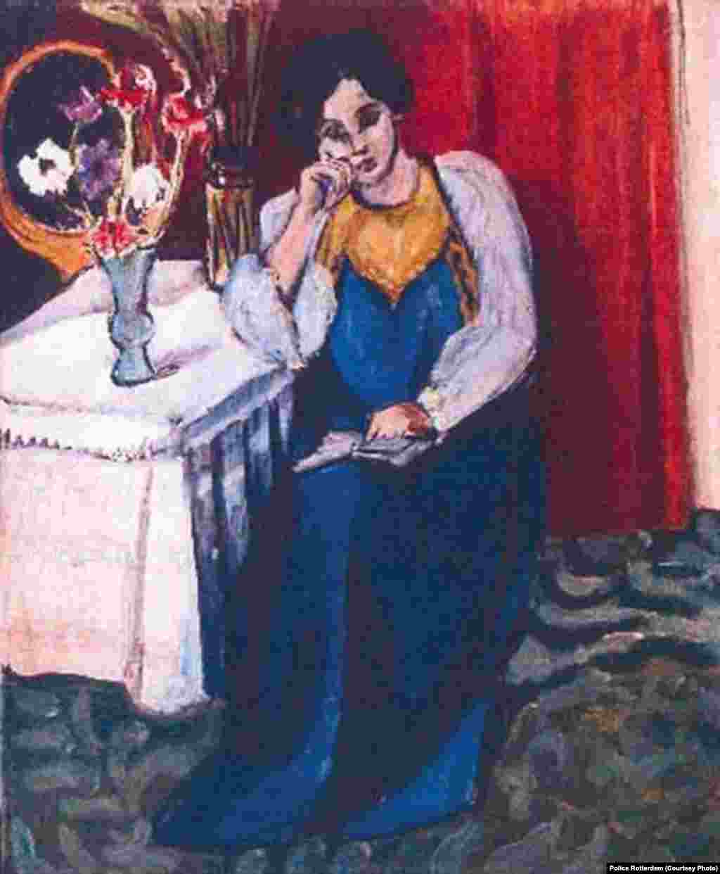 &quot;Djevojka koja čita u žutom i bijelom&quot; Henri Matissea iz 1919. je jedno od platana ukradenih u Kunsthal muzeju u Rotterdamu.