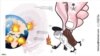 Saud Arabystanynyň Okaz gündeliginiň karikaturasy