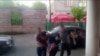 Armenia -- A screenshot of official video of police arresting one of the men allegedly involved in a high-profile shooting incident, May 30, 2019.