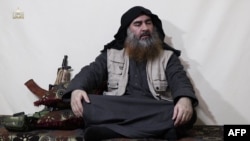It is unknown where the 18-minute video was taken and both Iraqi and U.S.-backed forces are seeking to capture the extremist leader.