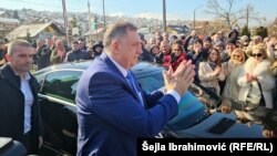 Милорад Додик пред судот на Босна и Херцеговина, Сараево, 19 февруари 2025 година