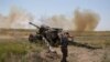Ukraine -- Artillery exercises took place at the military training ground near Mariupol, 30Jun2017