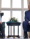 Урсула фон дер Ляйен жана Дональд Трамп. 2025-жылдын 28-июлу.