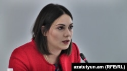 Armenia -- Deputy Justice Minister Srbuhi Galian, October 15, 2019.