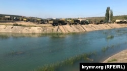 Тайганське водосховище, вересень 2020 року