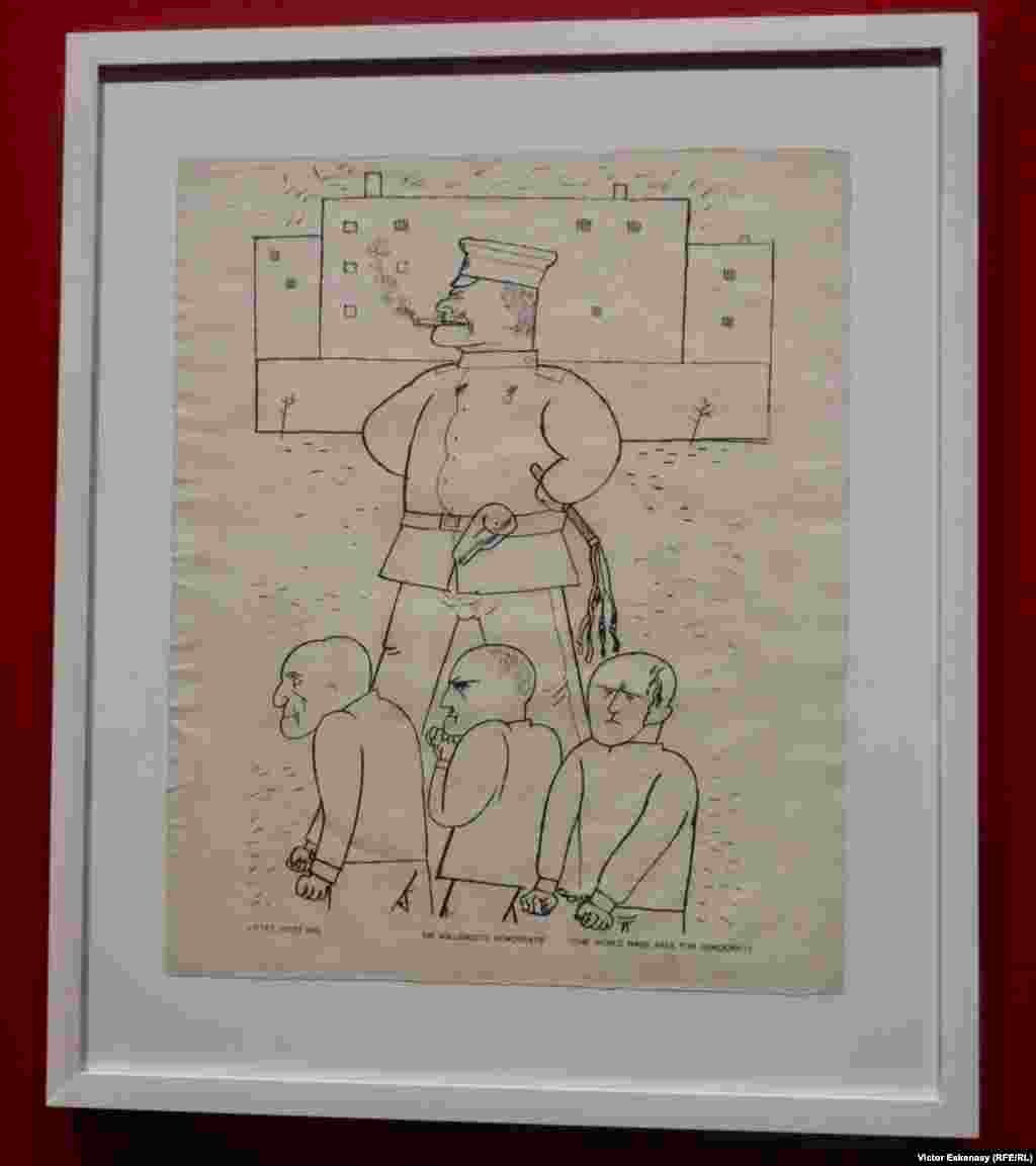 Traume și satire - George Grosz, Mapa politică „Gott mit uns”/Dumnezeu cu noi, fila 1, 1920