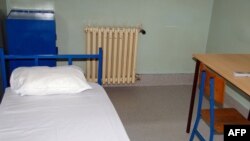 Jedna od zatvorskih ćelija Specijalnog suda u Beogradu