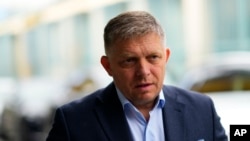 Robert Fico a szlovák fővárosban 2023. október 1-jén