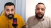 Alişer Sahatow (çepde) we Abdulla Orusow 