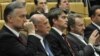 Zlatko Lagumdžija, Sulejman Tihić, Željko Komšić i Bakir Izetbegović na sjednici Parlamenta Federacije BiH 17.marta 2011 