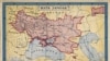 UKRAINE – Postcard "Map of Ukraine". Publishing house "News from Zaporozhye". Lviv, 1910s