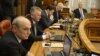 Državni vrh Srbije tokom razgovora o Rezoluciji, 9. januar 2013. 