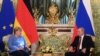 Путин и Меркель обсудили Навального и Украину