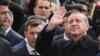 Președintele Recep Tayyip Erdogan își salută alegătorii, Istanbul, 1 noiembrie 2015 