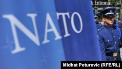 Sjedište NATO-a tokom "Otvorenih dana bezbjednosti", Sarajevo, maj 2011. 