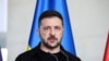 Украинският президент Володимир Зеленски на пресконференция с канцлера на Германия Фридрих Мерц, 13 август 2025
