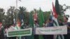 Митинг в поддержку шапсугского активиста в Сухуме 27 сентября 2017 г.