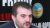 Armenia -- Journalist Argishti Kivirian at a press conference, Yerevan, 30Apr2010