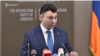 Հայաստանի հանրապետական կուսակցության խոսնակ Էդուարդ Շարմազանովը, Երևան, 24-ը դեկտեմբերի, 2019թ.