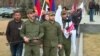 Группа мужчин, называющая себя «Стражами революции»