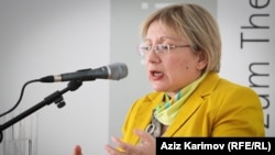 Azerbaijan -- Human rights activist Leyla Yunus, 5 May 2013.