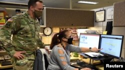 La baza militară americană Fort Detrick din Maryland 