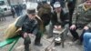 Голодуючі у Донецьку