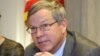 Armenia - U.S. Ambassador John Heffern speaks at a public event in Yerevan, 25Feb2012.