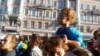 Marș pașnic pro-ucrainean la Moscova