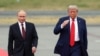 Орусиянын президенти Путин менен АКШнын лидери Трамп Аляскада, 15-август, 2025-жыл
