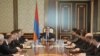 Armenia -- President Serzh Sarkisian discusses the socioeconomic situation in Armenia with top government officials, 11Mar2011.