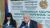 Министр сельского хозяйства Армении Серго Карапетян подводит итоги года на пресс-конференции, Ереван, 25 декабря 2013 г.