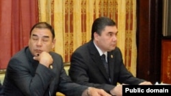 Öwezgeldi Ataýew bilen Gurbanguly Berdimuhamedow