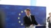 Kosovo: EU special representative for the dialogue, Miroslav Lajcak during a press conference in Prishtina.
