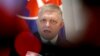 Premierul slovac Robert Fico vorbește în timpul unei conferințe de presă, cu privire la decizia Ucrainei de a întrerupe livrările de gaze rusești către Europa, 9 ianuarie.